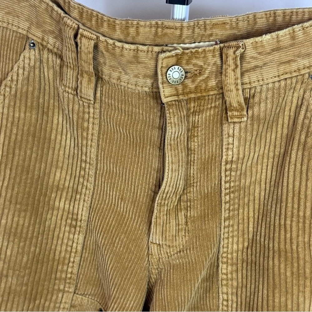 BDG Urban Outfitters Wide Leg Corduroy Pants Whiskey Size 4 Skater Y2K - Picture 5 of 10